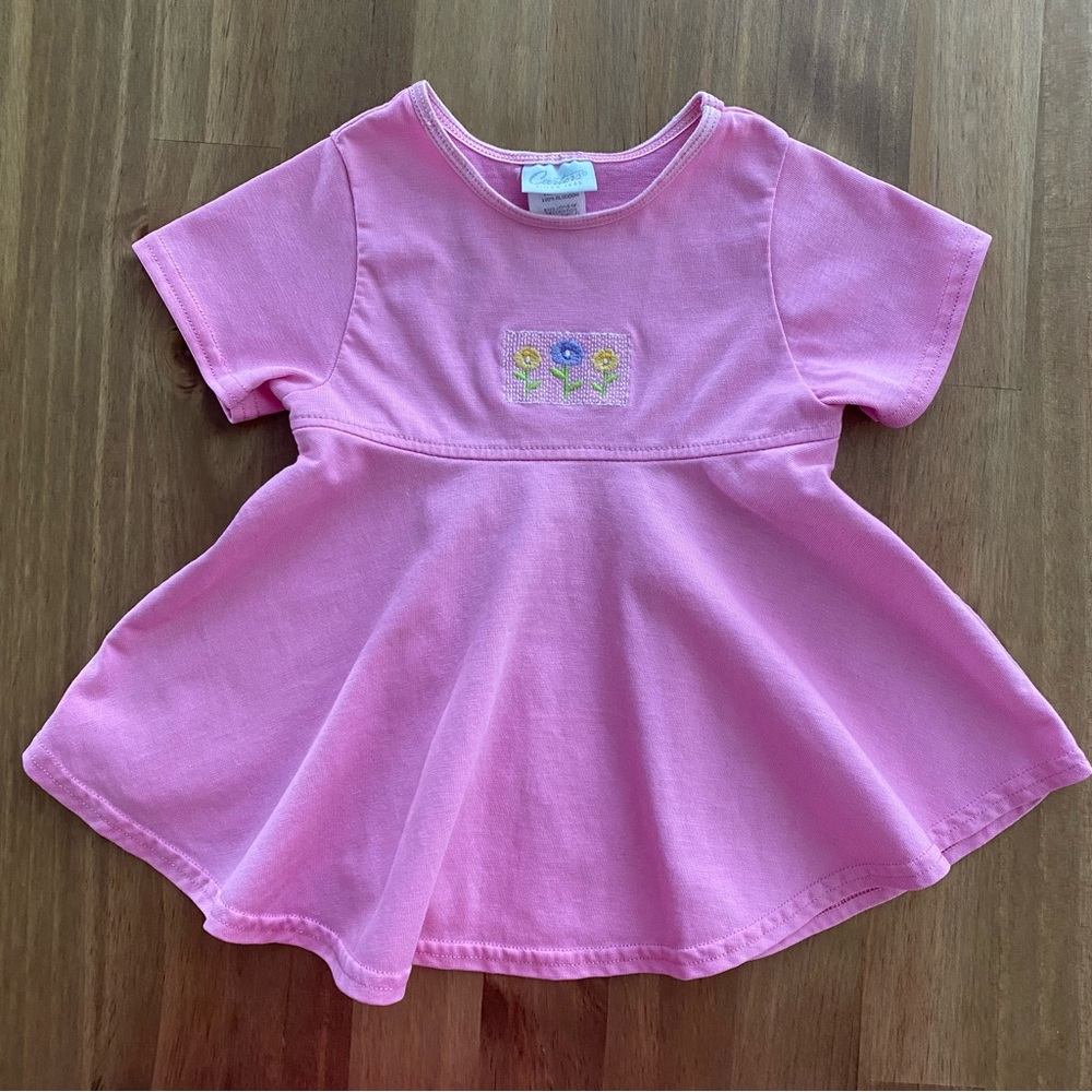 Vintage Carter’s Pink Twirl Dress – Size 18-24 Months